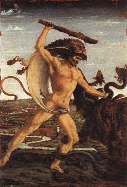Antonio Pollaiolo Hercules and the Hydra Germany oil painting art